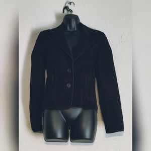 Vero Moda size 36 (6) black jean blazer